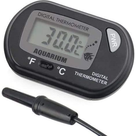 Digital Aquarium Thermometer - Electronic Thermometer - Aquarium Accessories - Aquarium/Vivarium - Tropical Fish (1/4)