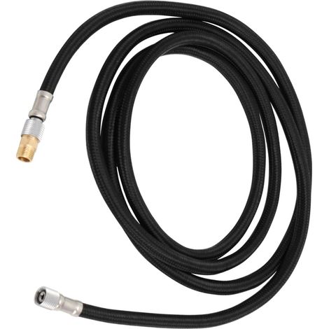1 accessoire pour aérographe/pistolet à air comprimé pour peinture de maquettes, tuyau de raccordement, longueur 1,8 m, interface universelle 1/8". (1/5)