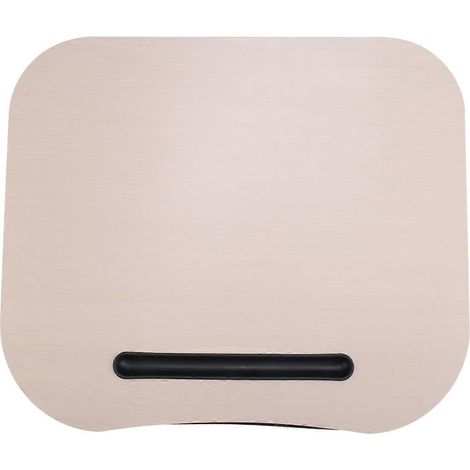 Schreibtischkissen, Knieschlaufe, praktischer Computertisch zum Lesen und Schreiben, Tablet-Ablage, Becherhalter, Laptopständer (Farbe zufällig) (1/5)