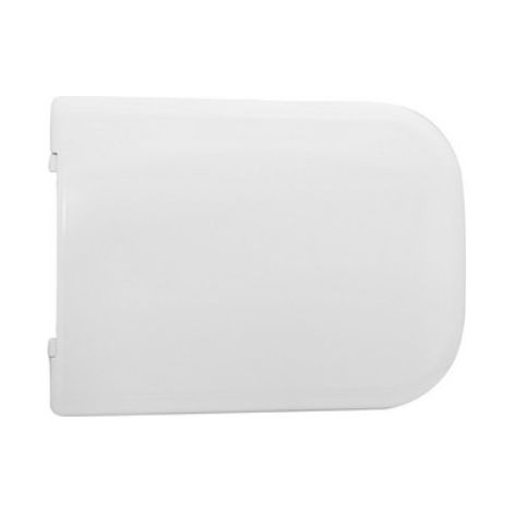 Rak Caroline sedile wc in termoindurente bianco 42,5-43,5x34,5 cm con cerniere tipo C regolabili ricambio copriwater bagno (1/5)