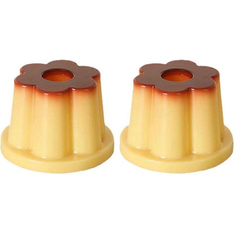 Porte-stylo mignon en forme de pudding, décoration de bureau, accessoire pour fille, cadeau d'anniversaire pratique (1/5)