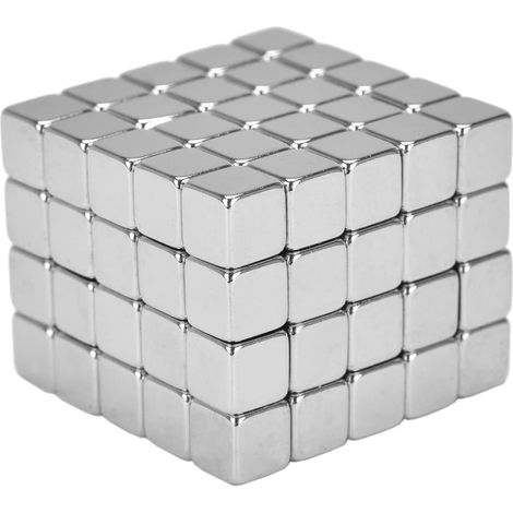Magnets En Néodyme - 5 x 5 x 5 mm - Pour Tableaux Magnétiques En Verre Et Tableaux Blancs - 125 Pièces (1/5)