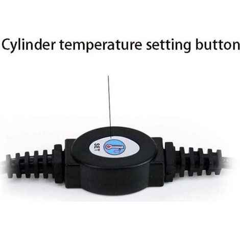 Chauffage d'aquarium, mini chauffage d'aquarium pour poissons tropicaux et tortues, résistance chauffante à niveau d'eau constant et basse température automatique