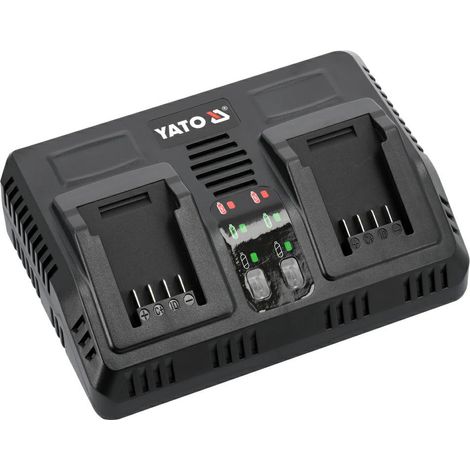 Yato ładowarka podwójna 18v 2.2a