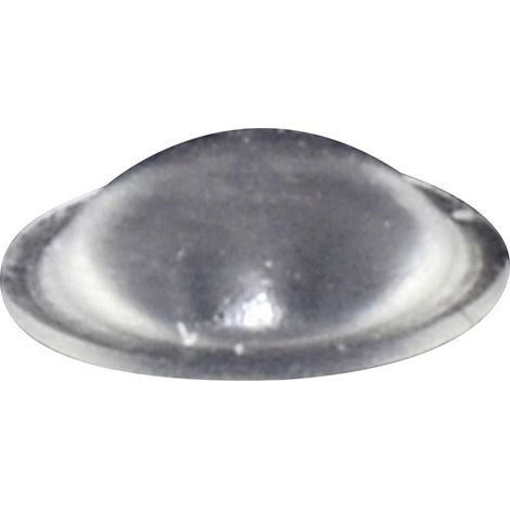 TOOLCRAFT PD2010C Gerätefuß selbstklebend, rund Transparent (Ø x H) 10 mm x 3.1 mm 1 St.