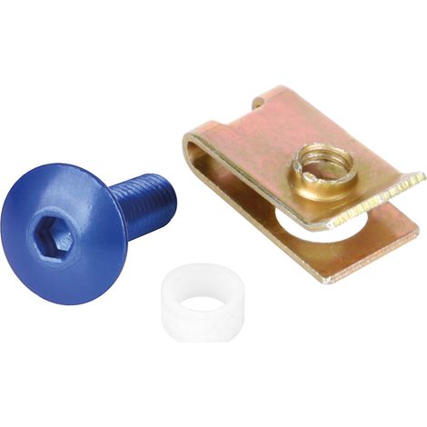 Clip Fit-Kits, kit clip di fissaggio per carene (5 MA) - 10 pz - Blu (1/4)