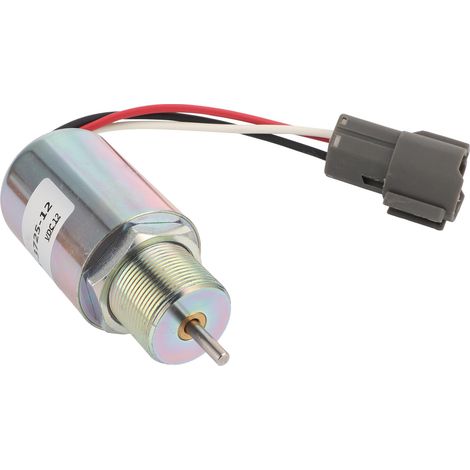 Interrupteur à solénoïde avec boîtier en acier pour générateur Mitsubishi S3L2-61SD DC12V SA-3725-12 (1/5)