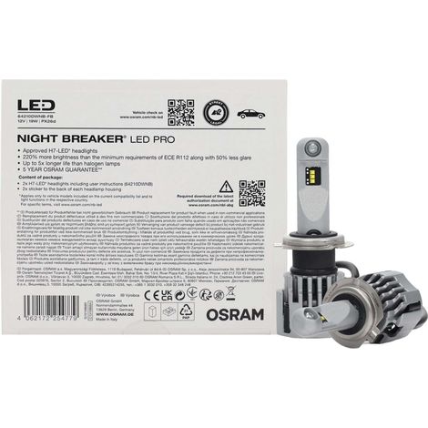 H7 Osram Night Breaker® LED PRO LED-Lampen (1/5)