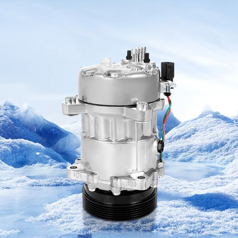 Klima Kompressor R134a für VW AUDI A3 SKODA Octavia 1.4 1.6 1.8 2.0 T 1J0820803K (1/5)