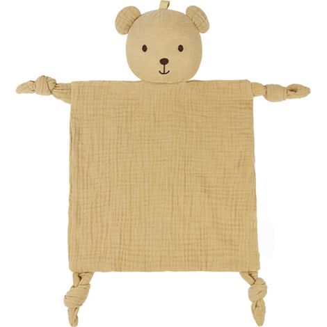 Couverture Sécurité Lapin Douce - Cadeau Nouveau-né Garçon Fille - Doudou Bébé Confort (1/5)