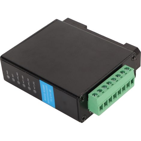 Serveur série Ethernet RS485 vers RJ45 double canal, montage sur rail, 1200 à 115200 bps, module Ethernet RS232 vers RJ45 (1/5)
