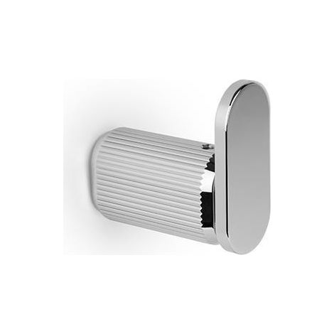 Patère Brooklyn - talla 15x35mm. Nickel poli