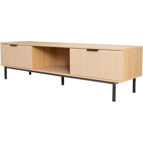 HOME DELUXE TV-Schrank NYLA - 160 x 43 cm  Fernsehschrank Lowboard TV-Board  TV-Schrank modern, TV-Schrank Holz, TV-Schrank mit Schubladen