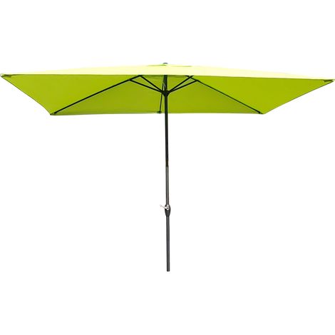 OMBRELLONE A PALO CENTRALE MT 2X3 VERDE MELA (1/3)