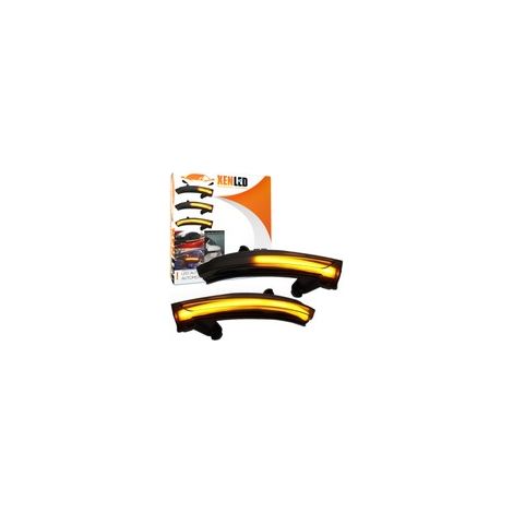 Répétiteurs RÉTRO LED DYNAMIQUE DÉFILANT Clio 5 Clio V - Renault - Clignotant - Homologué ECE (1/5)