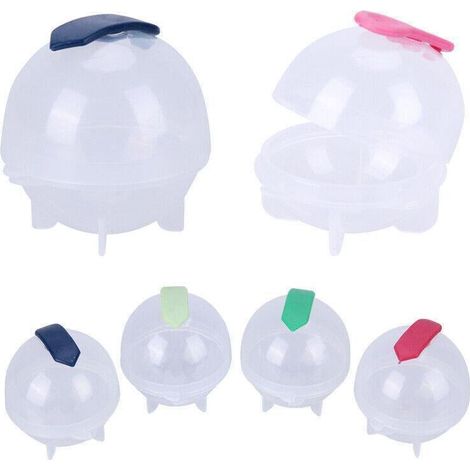 moules à glaçons sphériques en silicone (5 cm) pour réaliser des boules de glace. (1/5)