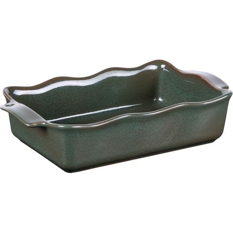 Table Passion - Plat à four rectangle Ely 31x17x7 cm vert (1/2)