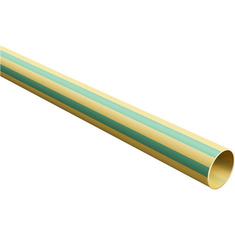 STEX24 Schrumpfschlauch 2:1, Rolle mit 75,0m, grün/gelb 6,4/3,2mm, 1/4 Zoll, WSR2 Schrumpftemperatur mind. 110°C, vollständig bei mind. 120°C - 1 Stück (1/3)