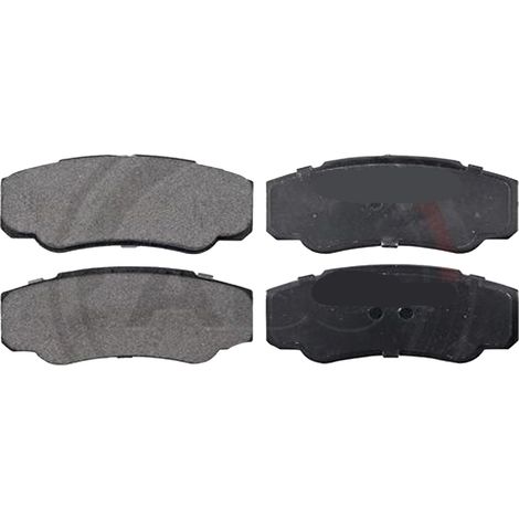 KIT PASTIGLIE FRENO POSTERIORI compatibile con NISSAN CABSTAR (F24M, F24W) / PASTIGLIE FRENANTI AUTO OEM 37666, / SOSTITUZIONE DIRETTA / BASSA POLVERE / SILENZIOSO