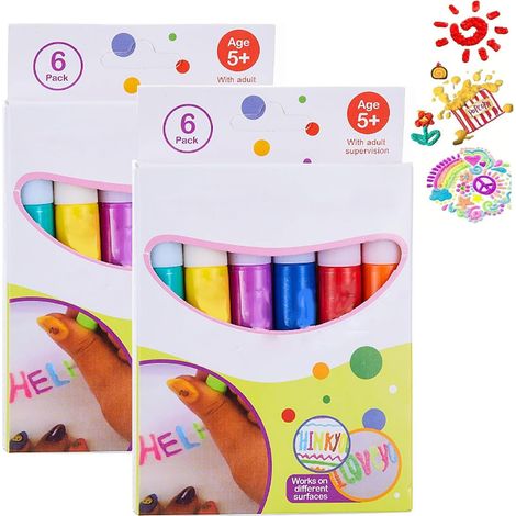 Stylos à bulles 3D, kit de dessin DIY 18 effet popcorn pour enfants (1/5)