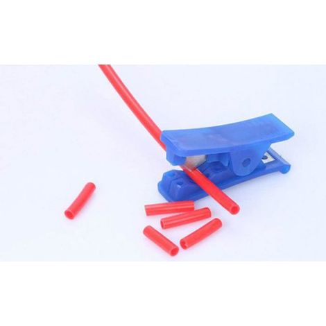 3 pièces Coupe-tubes, lame acier inoxydable, corps ABS robuste, rainure en V, pour tuyaux PVC PU nylon silicone (1/4)