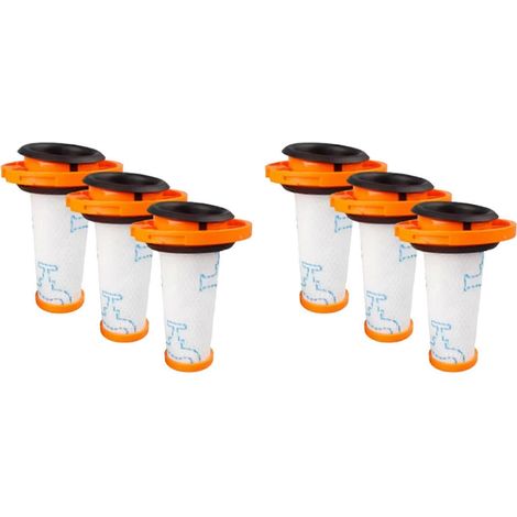 6 préfiltres lavables et réutilisables pour aspirateurs sans fil Rowenta X-FORCE FLEX 9.60 RH20xx ZR009010 ZR009012 (1/5)