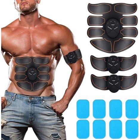 Faja abdominal, cinturón, dispositivo de entrenamiento abdominal para hombres y mujeres, abdominales/brazos/piernas, ejercicios de fitness para el hogar y la oficina. (1/5)