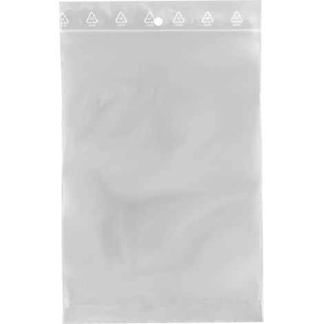500 Sachets Zip Double Poche 160x220mm Type Kangourou Polyéthylène Transparent Pour Laboratoire Médical (1/5)
