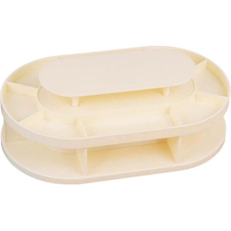Étagère de supermarché miniature, présentoir pour maison de poupée, mini-étagère de rangement pour aliments et boissons, maison de poupée-Yellow (1/5)