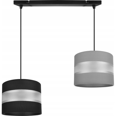 DECKE HäNGEND LAMPE KRONLEUCHTER LAMPENSCHIRM MODERN (1/5)