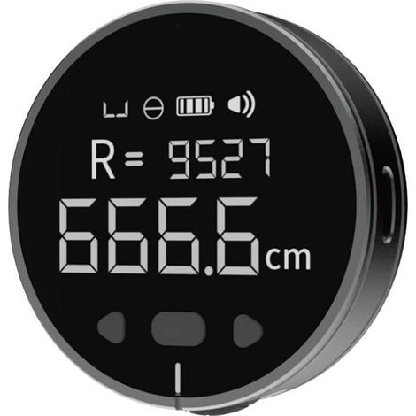 Telemetro da 9,99 m, Telemetro portatile con righello elettronico, Telemetro digitale portatile, Metro a nastro elettronico, Metro a nastro elettronico, Metro a nastro e misurazione (1/5)