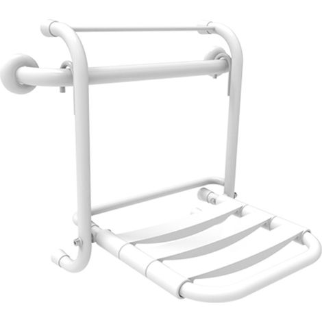 Sedile ribaltabile asportabile inox in nylon con doghe (1/3)