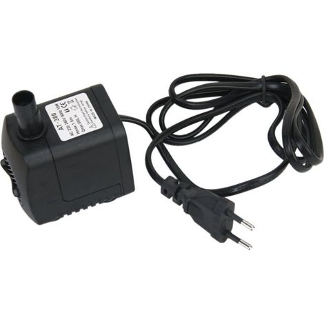 Pompe submersible 15 W 220-240 V CA pour fontaine, bassin et aquarium (prise UE) (1/4)