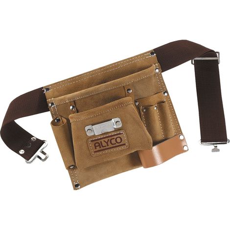 BOLSA INDIVIDUAL DE CUERO CON CINTURÓN ALYCO