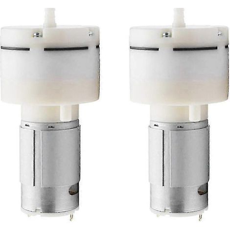 Deux mini-pompes à vide 24 V CC avec aspiration à membrane pour mini-pompes à air (1/5)