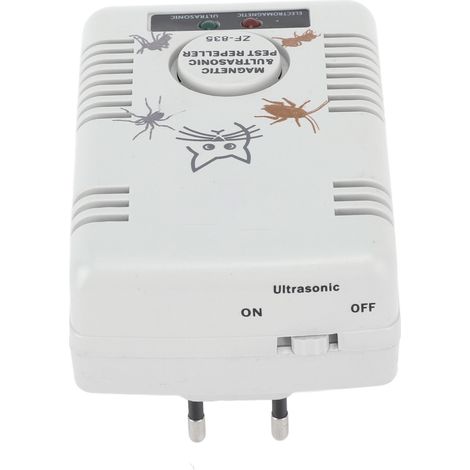 Répulsif à insectes à ultrasons pour une utilisation intérieure, électromagnétique, multi-usages, prise UE 220 V (1/5)