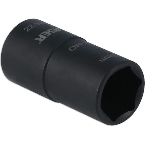 Laser 8226 Double Ended Damaged Wheel Nut Socket 22 x 22.5mm