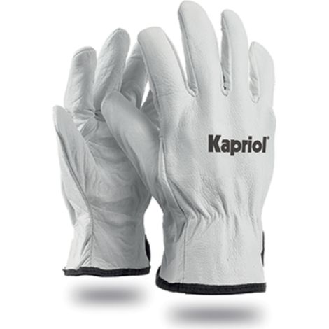 GANTS DRIVER BLANC - KAPRIOL T9