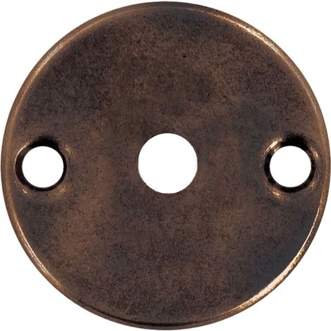 Rosace ø48 pour béquille mirande - Décor : Epoxy rouillé - Matériau : Fer - BOUVET (1/3)