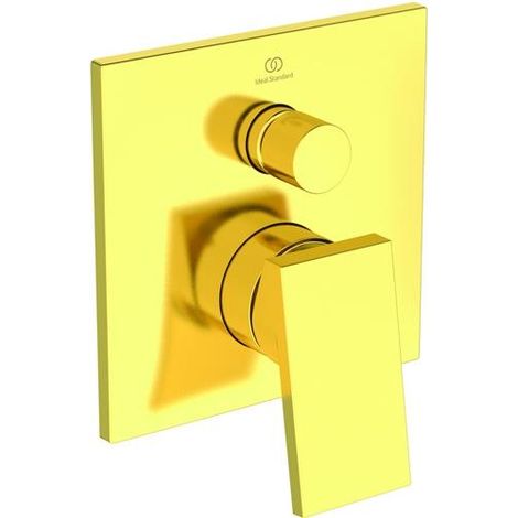Ideal Standard Robinetterie de baignoire encastrée Extra Brushed Gold , A7625A2