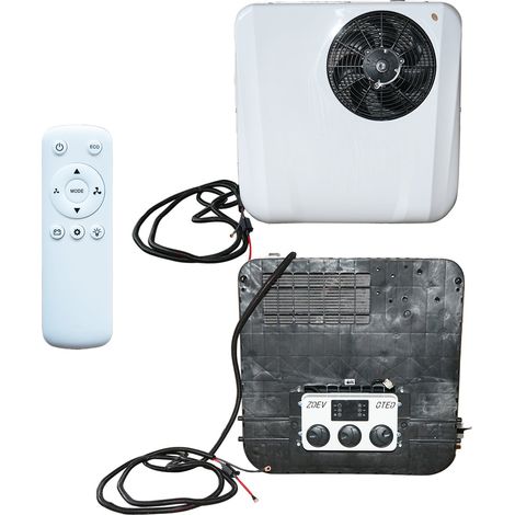 Climatizzatore fisso per macchinari industriali – 24V, 2600W, con telecomando (1/5)