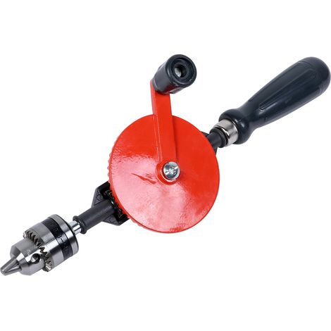 Outils et fournitures pour le bricolage en menuiserie et travail du bois : perceuse à main en acier moulé de précision 1/4 po (1/5)