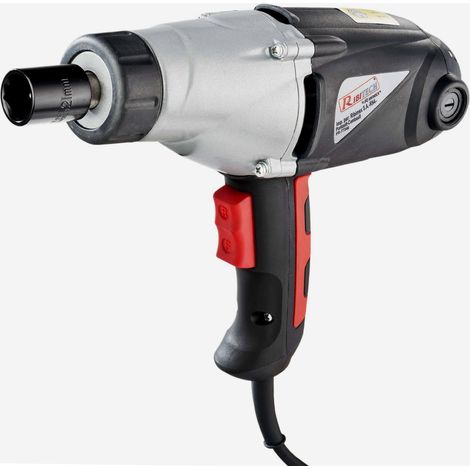 Ribimex – Clé à chocs électrique 1010W 450Nm – Vitesse à vide 2200 tr/min – Mandrin carré 1/2“ – Mallette avec 4 douilles incluses - PRCCEKIT5 (1/10)