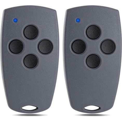 Lot de 2 émetteurs manuels de Rechange pour Marantec Digital 212-433 211-433 221-433 - Compatible avec Marantec d313 382 384 d302 d304 433