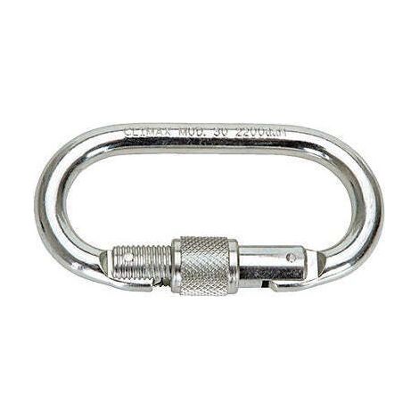 Mosquetón para arnés de acero Climax