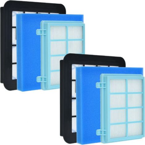 [JAMAIS UTILISÉ] 2 pièces Kit de filtre de remplacement pour Philips FC9331 FC9332 FC8010 Ensemble de filtre en mousse de moteur lavable (1/4)