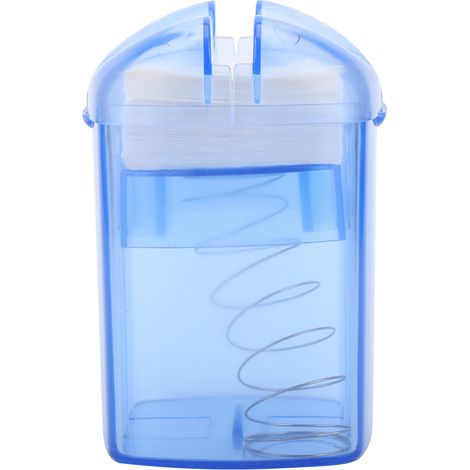 Boîte De Rangement Pour Papier À Permanente - Design Ouverture Double Avec Ressort - En Plastique Abs Transparent - Pour Salon De Coiffure Et Usage Domestique - 1 Pièce (1/5)
