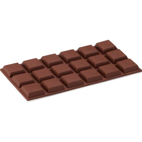 PARACOLPO ADESIVO INOFIX 12X12 MM 18 PZ MARRONE- 20,0 confezione