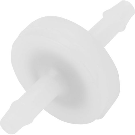 Clapet anti-retour unidirectionnel en ligne en PVDF pour carburant, gaz, liquide, air (1/8") (1/5)