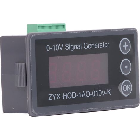 Spannungssignalgenerator 0–10 V, einstellbar, hochpräzise, analoger Spannungssimulator 15–28 V DC (1/5)